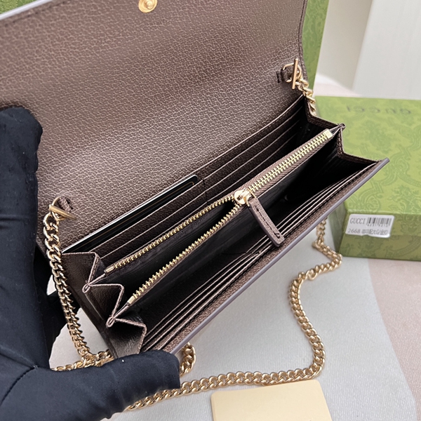 グッチ財布コピー角部分ディテール